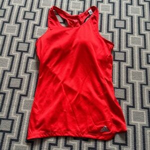 adidas Red Tank Top